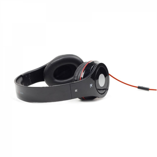 Gembird | MHS-DTW-BK | Wired | On-Ear | Black