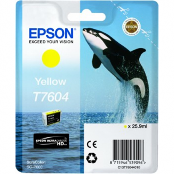 Epson T7604 | Ink Cartridge | Yellow