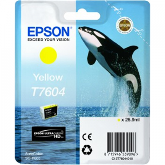 Epson T7604 | Ink Cartridge | Yellow