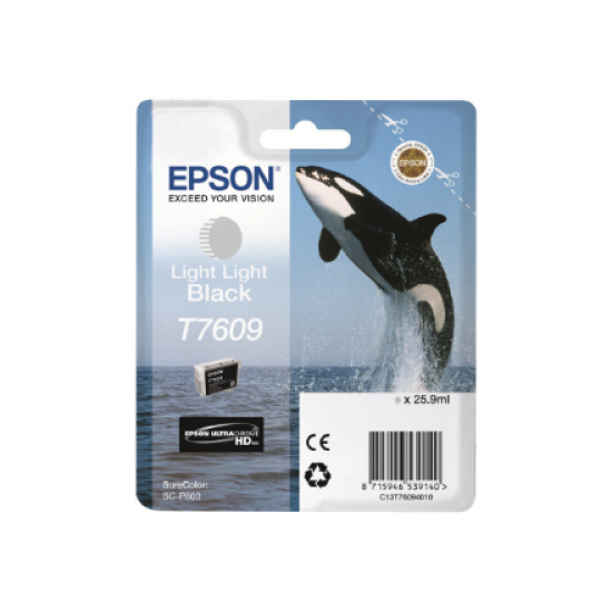 Epson T7609 | Ink Cartridge | Light Light Black