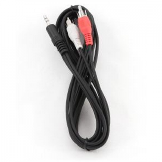 Cablexpert | 2.5m, 3.5mm/2xRCA, M/M | 3.5mm | 2 x RCA