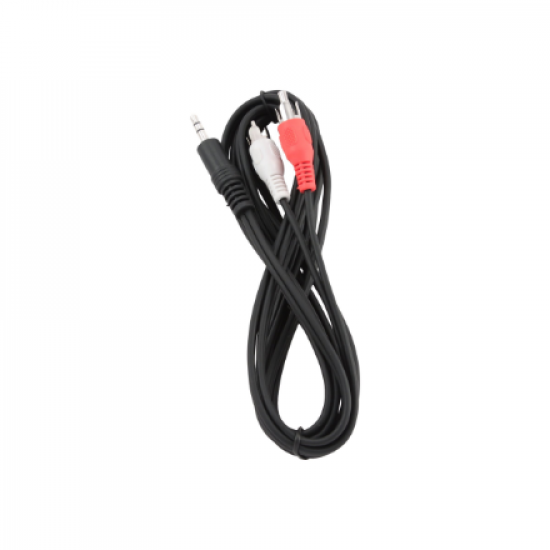 Cablexpert | 2.5m, 3.5mm/2xRCA, M/M | 3.5mm | 2 x RCA