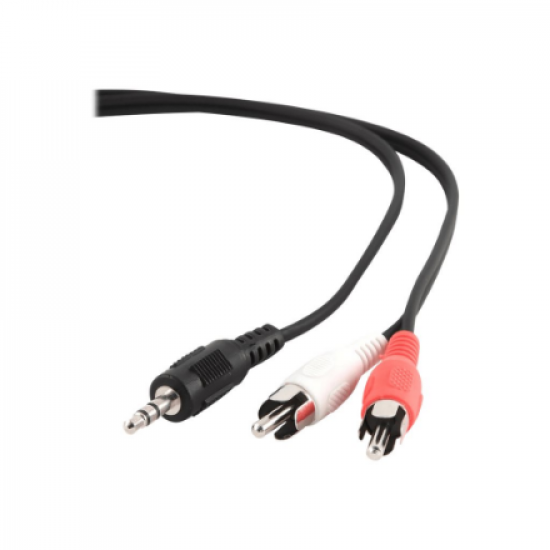 Cablexpert | 2.5m, 3.5mm/2xRCA, M/M | 3.5mm | 2 x RCA