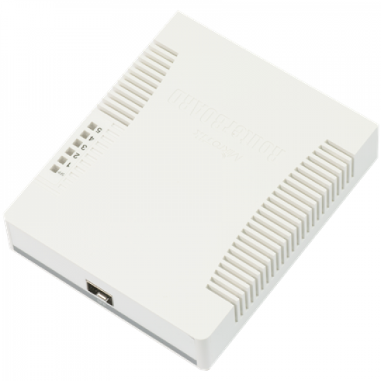 MikroTik | Switch | RB260GS | Web managed | Desktop | SFP ports quantity SFP ports quantity 1 | Power over Ethernet (PoE) ports quantity 1 | 12 month(s)