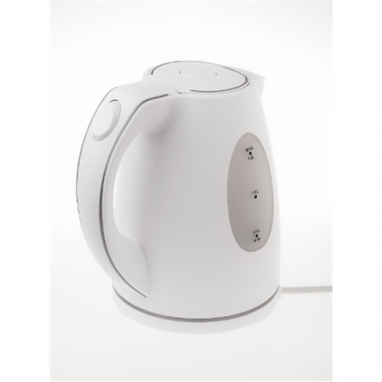 Adler | Kettle | AD 1207 | Standard | 2000 W | 1.5 L | Plastic | 360° rotational base | White