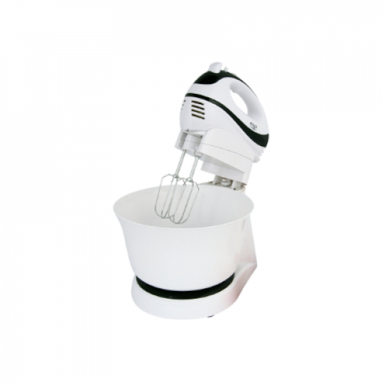 Adler | Mixer | AD 4206 | Mixer with bowl | 300 W | Number of speeds 5 | Turbo mode | White