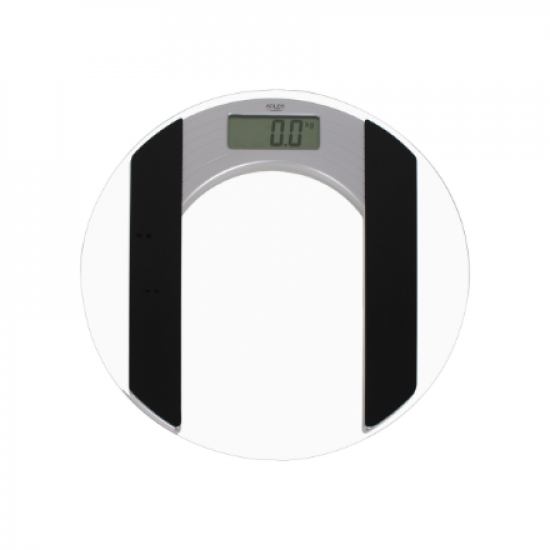 Adler | Body fit Scales | Maximum weight (capacity) 150 kg | Accuracy 100 g | Glass