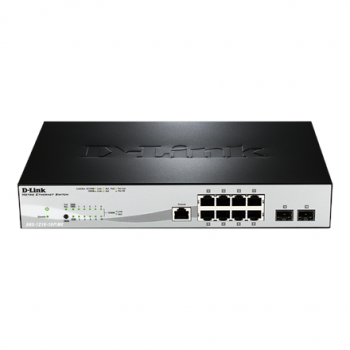 D-Link | Metro Ethernet Switch | DGS-1210-10/ME | Managed L2 | Rack mountable | Gigabit Ethernet (copper) ports quantity 8 | SFP ports quantity 2 | Power supply type Single | 24 month(s)