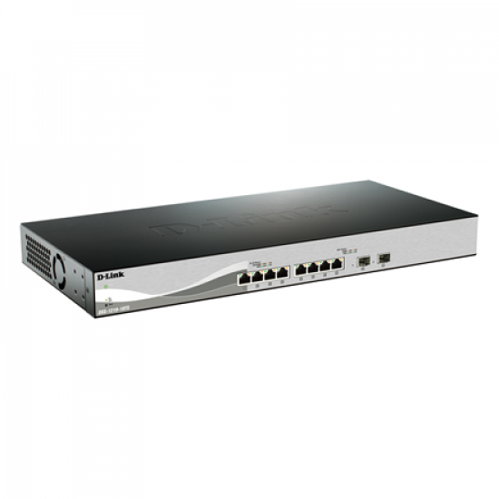 D-Link | Switch | DXS-1210-10TS | Web Management | Desktop | 10 Gbps (RJ-45) ports quantity 8 | SFP+ ports quantity 2 | Power supply type Single | 24 month(s)