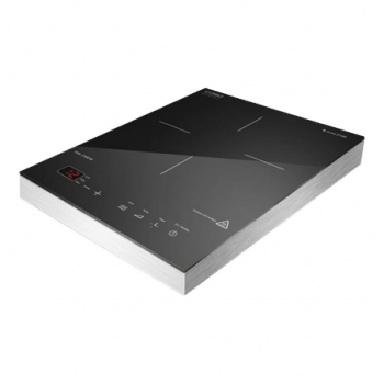 Caso | Free standing table hob | 02225 | Number of burners/cooking zones 1 | Sensor-Touch | Aluminium | Induction
