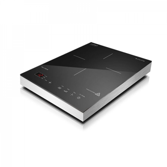 Caso | Free standing table hob | 02225 | Number of burners/cooking zones 1 | Sensor-Touch | Aluminium | Induction