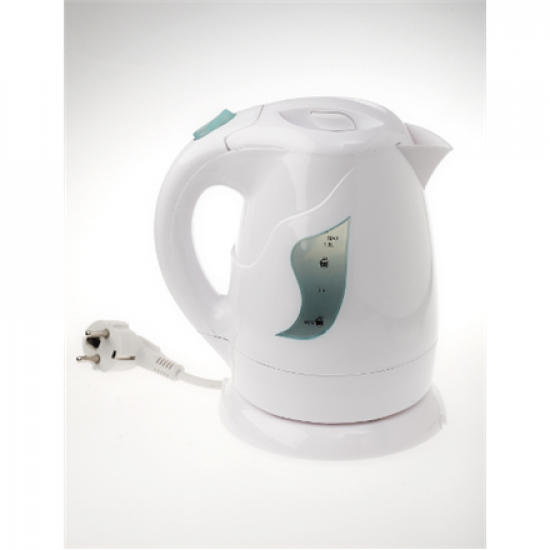 Adler | Kettle | AD 08 | Standard | 850 W | 1 L | Plastic | 360° rotational base | White