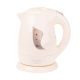Adler | Kettle | AD 08 b | Standard | 850 W | 1 L | Plastic | 360° rotational base | Beige