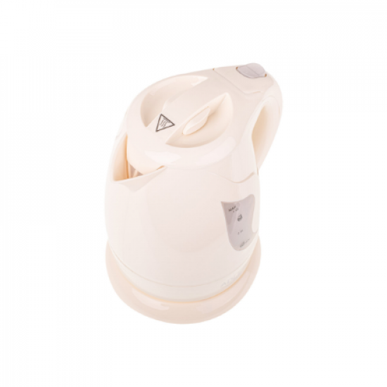 Adler | Kettle | AD 08 b | Standard | 850 W | 1 L | Plastic | 360° rotational base | Beige