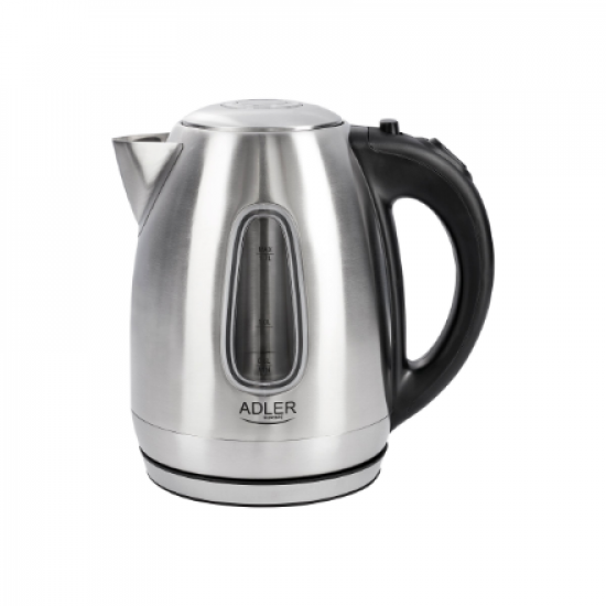 Adler | Kettle | AD 1223 | Standard | 2200 W | 1.7 L | Stainless steel | 360° rotational base | Stainless steel