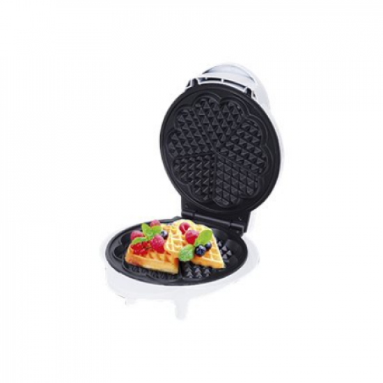 Camry | Waffle maker | CR 3022 | 1000 W | Number of pastry 5 | Heart shaped | White