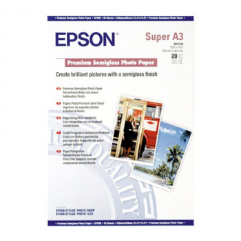 Epson Semigloss Photo Paper DIN A3+, 250g/m2, 20 sheets