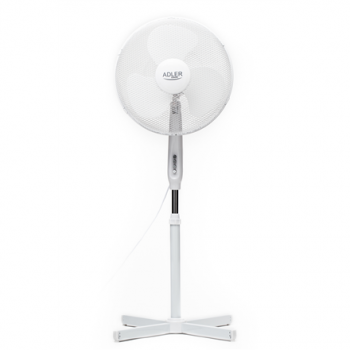 Adler | AD 7305 | Stand Fan | White | Diameter 40 cm | Number of speeds 3 | Oscillation | 45 W