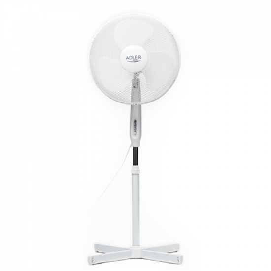 Adler | AD 7305 | Stand Fan | White | Diameter 40 cm | Number of speeds 3 | Oscillation | 45 W