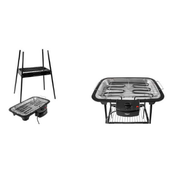 Adler | AD 6602 | Barbecue Grill | 2000 W | Black