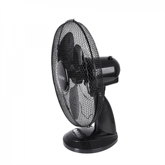 Mesko | Fan | MS 7308 | Table Fan | Black | Diameter 23 cm | Number of speeds 2 | Oscillation | 30 W | No