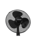 Mesko | Fan | MS 7311 | Stand Fan | Black | Diameter 40 cm | Number of speeds 3 | Oscillation | 45 W