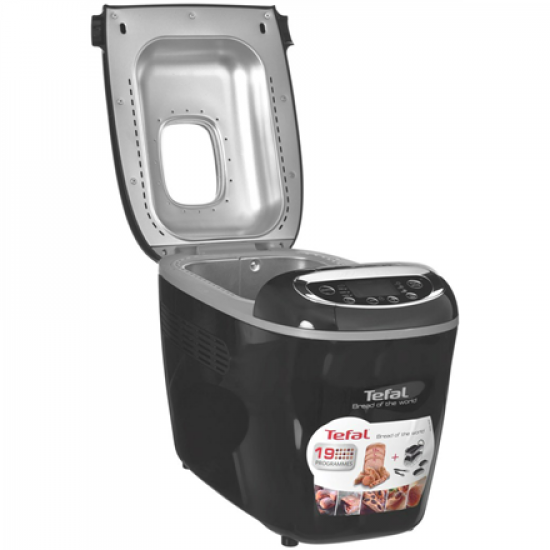 TEFAL | Bread Maker | PF611838 | Power 1600 W | Number of programs 19 | Display LCD | Black