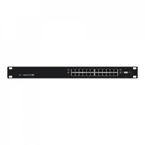 Ubiquiti | Switch | ES-24-250W | Web managed | Rackmountable | Gigabit Ethernet (copper) ports quantity 24 | SFP ports quantity 2 | 12 month(s)
