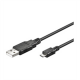Logilink | USB micro-B 180, 1.8m | USB-A to micro-USB Micro-USB B | USB A