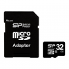 Silicon Power | 32 GB | MicroSDHC | Flash memory class 10 | SD adapter