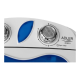 Adler | Washing machine | AD 8051 | Top loading | Washing capacity 3 kg | Unspecified RPM | Depth 37 cm | Width 38 cm | White/Blue