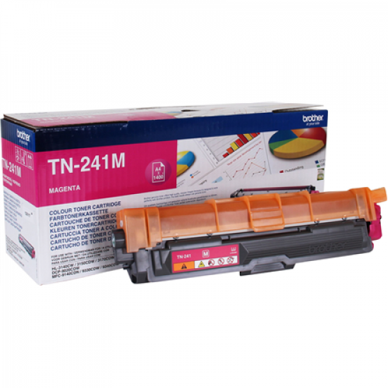 Brother TN-241M | Toner Cartridge | Magenta