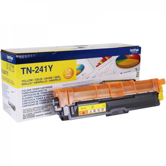 Brother TN-241Y | Toner Cartridge | Yellow