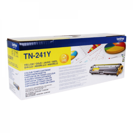 Brother TN-241Y | Toner Cartridge | Yellow
