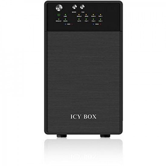 Raidsonic | ICY BOX | External dual RAID system for 3.5