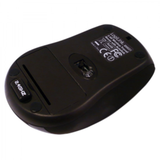 Logilink | Maus optisch Funk 2.4 GHz | 2.4GH wireless mini mouse with autolink | wireless | Black
