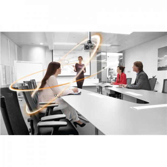 Vogels | Projector Ceiling mount | Turn, Tilt | Black/Silver