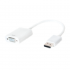 Logilink | Logilink CV0059B, Display Port 1.2 to VGA Active Adapter with 15cm cable : | White | DisplayPort | VGA