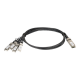 D-Link | DEM-CB100QXS-4XS | QSFP+ | Copper | Direct Attach Cable | 10/100/1000/40000 Mbit/s | Maximum transfer distance 1 m