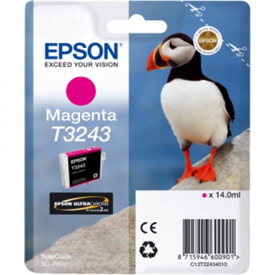 Epson T3243 | Ink Cartridge | Magenta