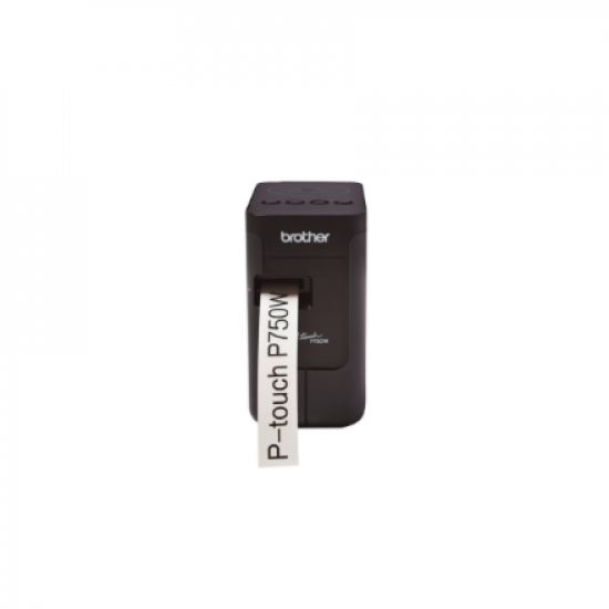 Brother PT-P750W | Mono | Thermal | Label Printer | Wi-Fi | Maximum ISO A-series paper size Other | Black