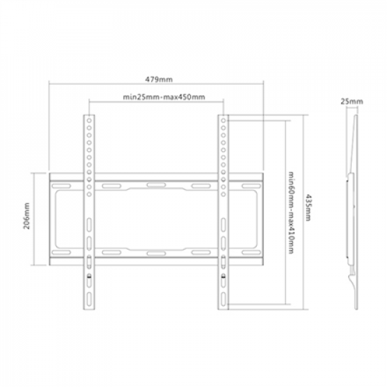 Sunne | Wall mount | 32-55-EF | Fixed | 32-55 