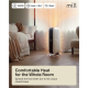 Mill | Heater | AB-H1000DN | Oil Filled Radiator | 1000 W | Number of power levels 3 | Suitable for rooms up to 12-16 m³ | White