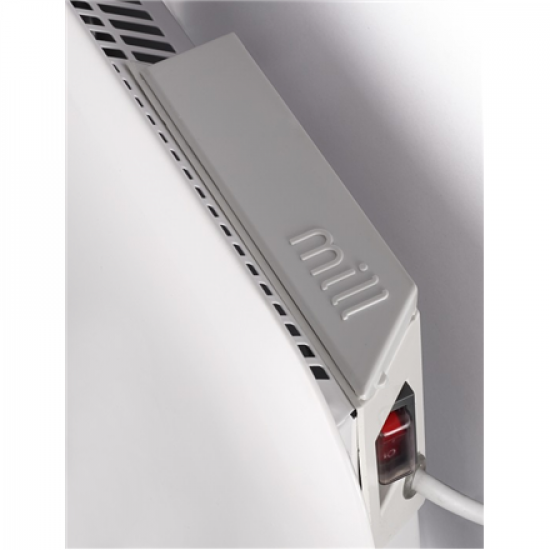Mill | Heater | IB1200DN Steel | Panel Heater | 1200 W | Number of power levels 1 | Suitable for rooms up to 14-18 m² | White | N/A