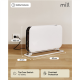 Mill | Heater | SG2000MEC | Convection Heater | 2000 W | Number of power levels 3 | Suitable for rooms up to 5-20 m² | White | N/A