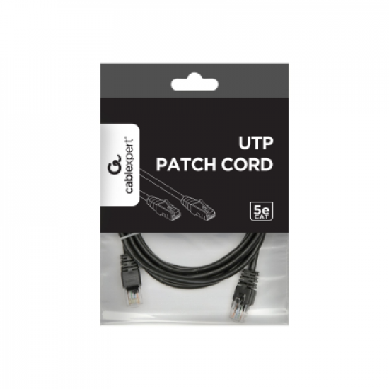 Cablexpert | PP12-2M cable | Black RJ-45 | RJ-45