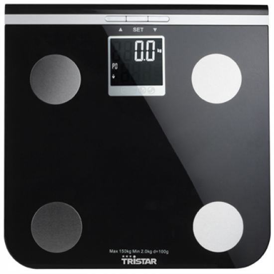 Tristar | Electronic | Maximum weight (capacity) 150 kg | Accuracy 100 g | Body Mass Index (BMI) measuring | Black