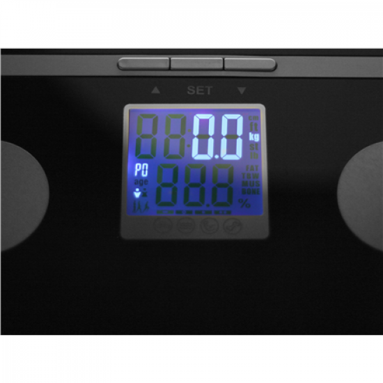 Tristar | Electronic | Maximum weight (capacity) 150 kg | Accuracy 100 g | Body Mass Index (BMI) measuring | Black