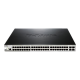 D-Link | Metro Ethernet Switch | DGS-1210-52MP/ME | Managed L2 | Rack mountable | Gigabit Ethernet (copper) ports quantity 48 | SFP ports quantity 4 | Power over Ethernet (PoE) ports quantity 40 | PoE/Poe+ ports quantity 8 | Power supply type Single | 24 