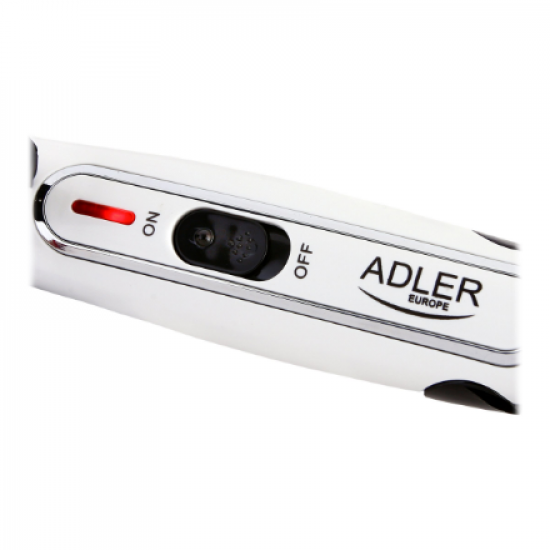 Adler | Hair straightener 2 in 1 | AD 2104 | Warranty 24 month(s) | Ceramic heating system | 50 W | White